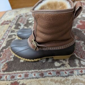 L.L. Bean Brown and Black Men's Boots